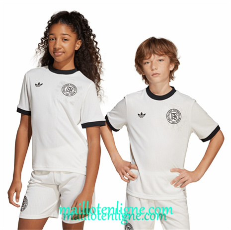 Thai Maillot Allemagne Enfant 120e anniversaire Blanc 2025 2026