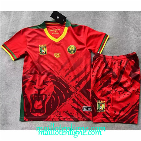 Thai Maillot Cameroun Enfant Exterieur 2025 2026