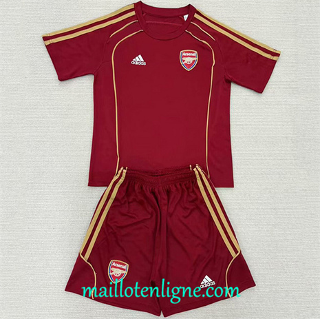 Thai Maillot Arsenal Enfant Training Rouge 2025 2026