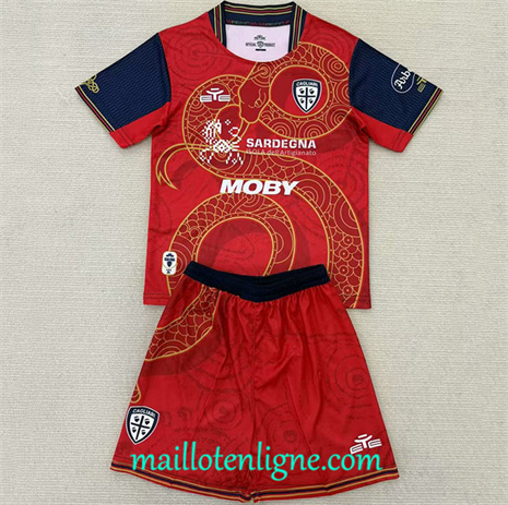 Thai Maillot Cagliari Enfant Spécial 2025 2026