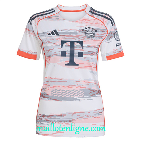 Thai Maillot Bayern Munich Femme Exterieur 2025 2026