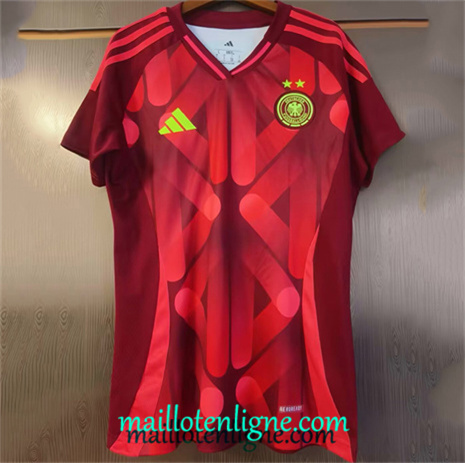 Thai Maillot Allemagne Femme Rouge 2025 2026