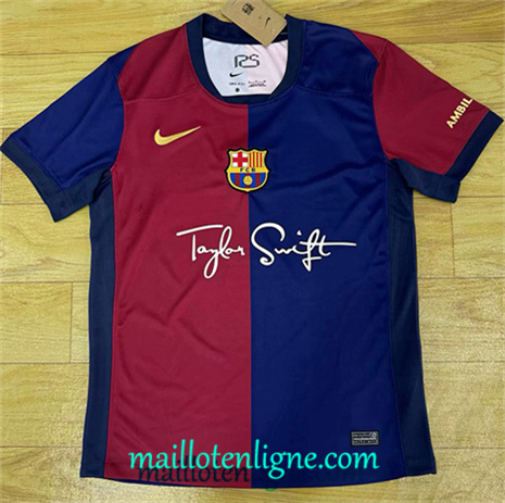 Thai Maillot Barcelone Domicile Derby 2024