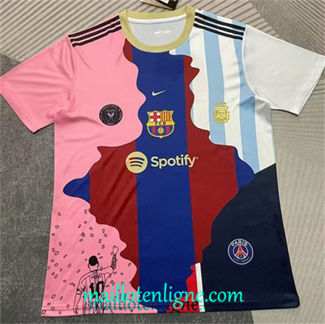 Thai Maillot Barcelone-Paris Saint-Germain Messi Special 2025 2026
