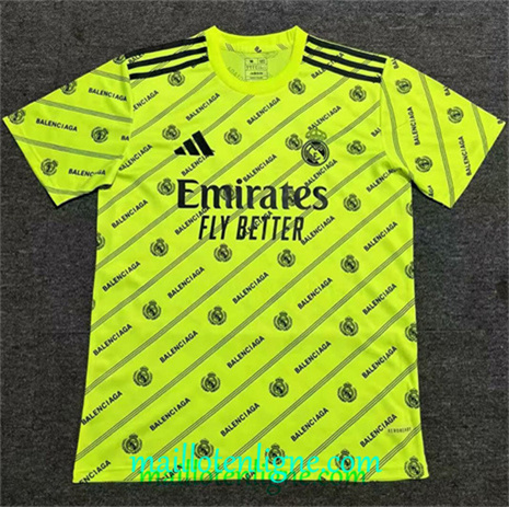 Thai Maillot Real Madrid co-branded Vert 2025 2026