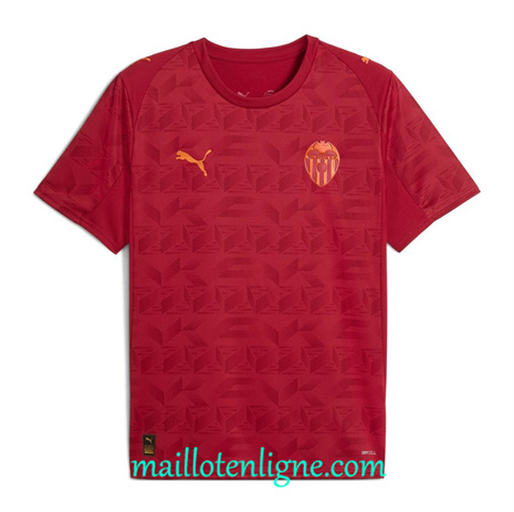 Thai Maillot Valence Exterieur 2025 2026