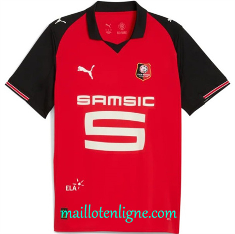 Thai Maillot Stade Rennais Domicile 2025 2026