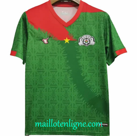 Thai Maillot Burkina Faso Domicile Vert 2024