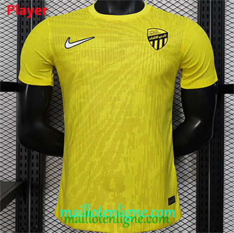 Thai Maillot Player Jeddah United Jaune 2025 2026