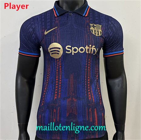 Thai Maillot Player Barcelone Special 2 Bleu 2025 2026