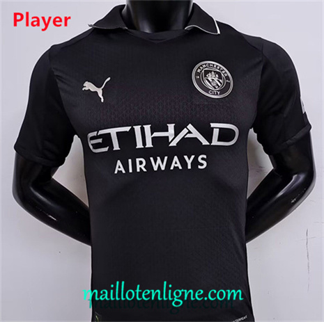 Thai Maillot Player Manchester City Noir 2025 2026