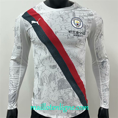 Thai Maillot Player Manchester City Exterieur Manche Longue 2025 2026