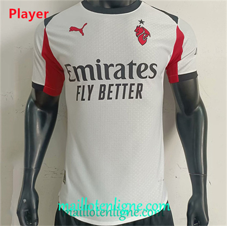 Thai Maillot Player AC Milan Exterieur 2025 2026