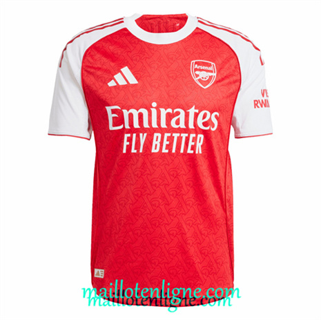 Thai Maillot Arsenal Domicile 2025 2026