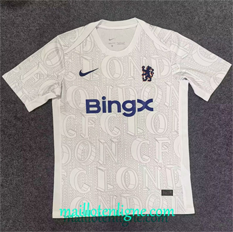 Thai Maillot Chelsea pre-match 2025 2026