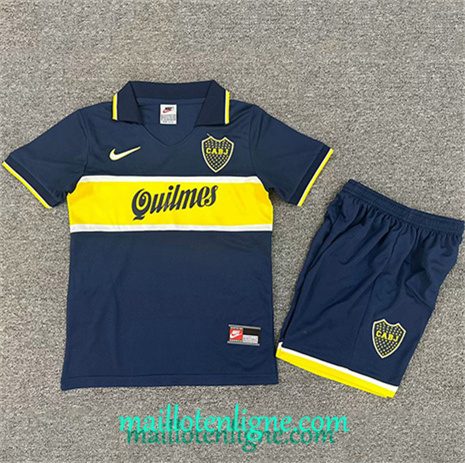 Thai Maillot Retro Boca Juniors Enfant Domicile 1996-97