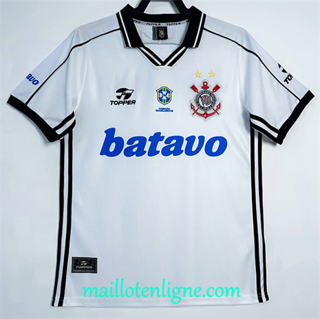 Thai Maillot Retro Corinthiens Domicile 1999-00