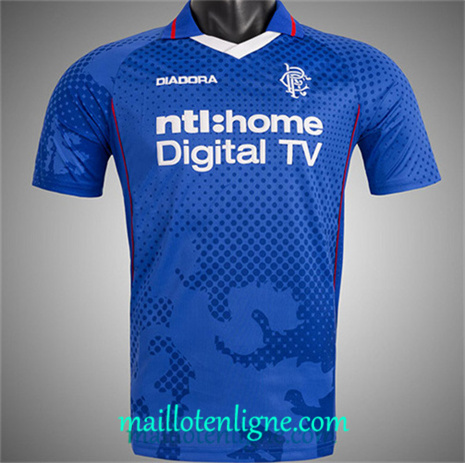 Thai Maillot Retro Glasgow Rangers Domicile 2002-03