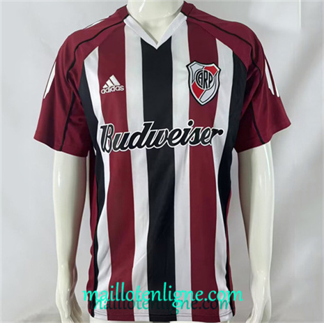 Thai Maillot Retro River Plate Exterieur 2005-06