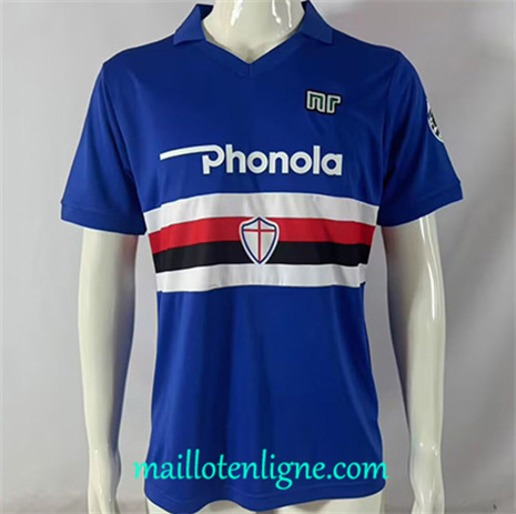 Thai Maillot Retro Sampdoria Domicile 1984-88