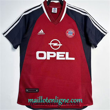 Thai Maillot Retro Bayern Munich Domicile 2001-02