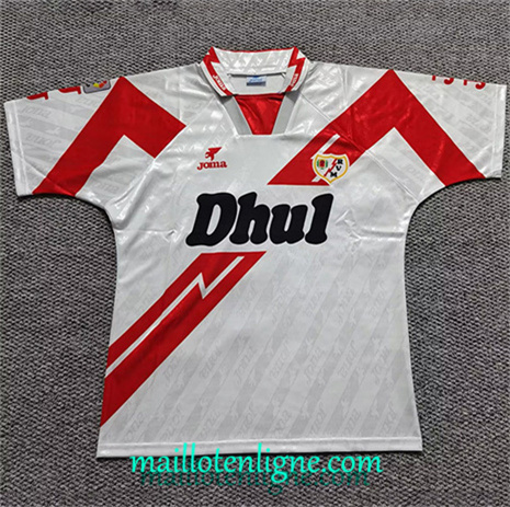 Thai Maillot Retro Rayo Vallecano Domicile 1994-95