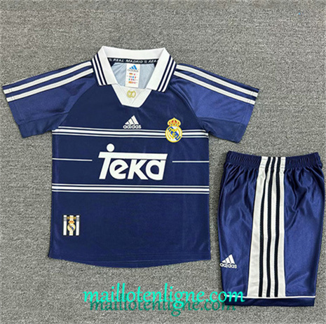 Thai Maillot Retro Real Madrid Enfant Exterieur 1998-99