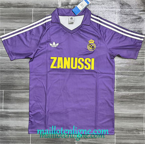 Thai Maillot Retro Real Madrid Exterieur 1984-85