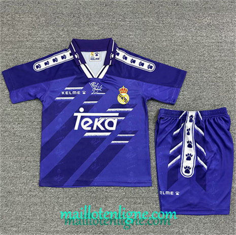 Thai Maillot Retro Real Madrid Enfant Exterieur 1994-96