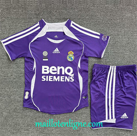 Thai Maillot Retro Real Madrid Enfant Third 2006-07