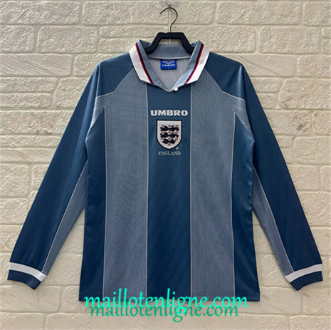 Thai Maillot Retro Angleterre Exterieur Manche Longue 1996