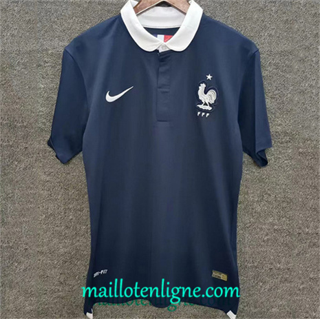 Thai Maillot Retro France Domicile 2014