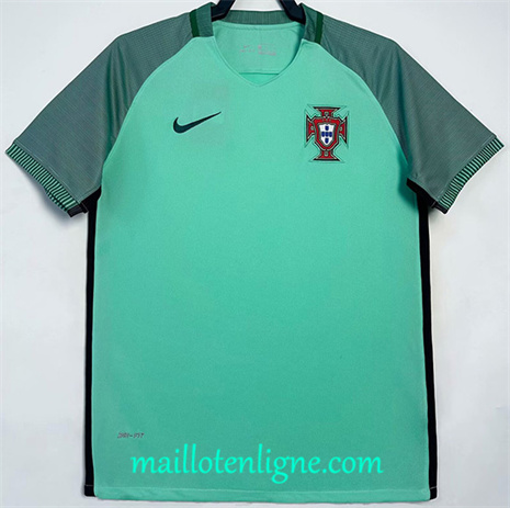 Thai Maillot Retro Portugal Exterieur 2016