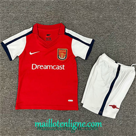 Thai Maillot Retro Arsenal Enfant Domicile 2000-02