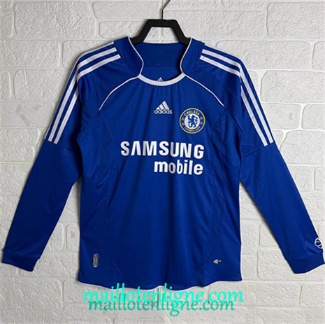 Thai Maillot Retro Chelsea Domicile Manche Longue 2006-07