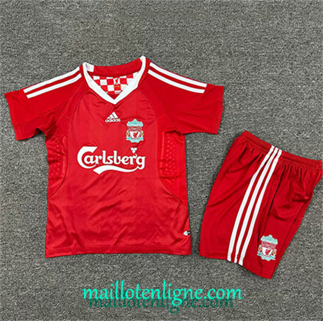 Thai Maillot Retro Liverpool Enfant Domicile 2008-10