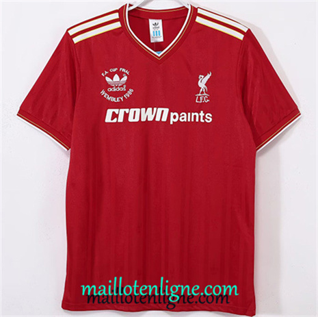 Thai Maillot Retro Liverpool Domicile 1986-87