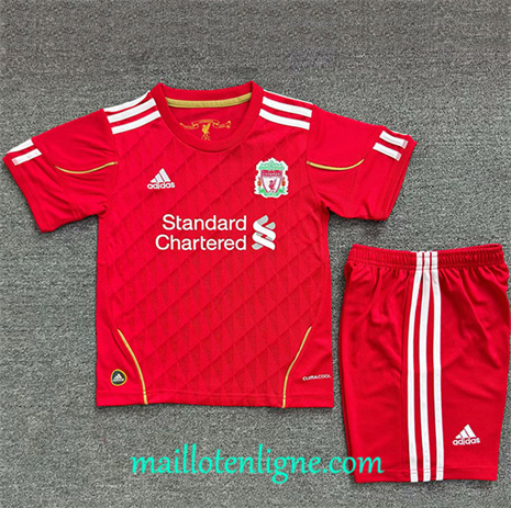 Thai Maillot Retro Liverpool Enfant Domicile 2010