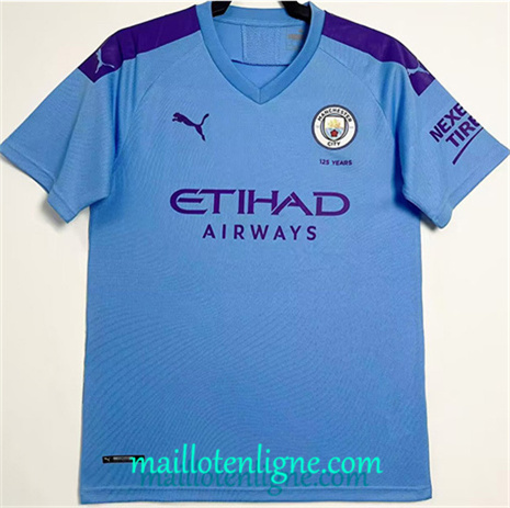 Thai Maillot Retro Manchester City Domicile 2019-20