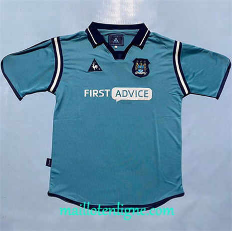 Thai Maillot Retro Manchester City Domicile 2002-03