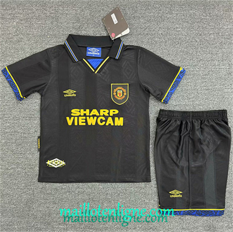 Thai Maillot Retro Manchester United Enfant Exterieur 1993-94