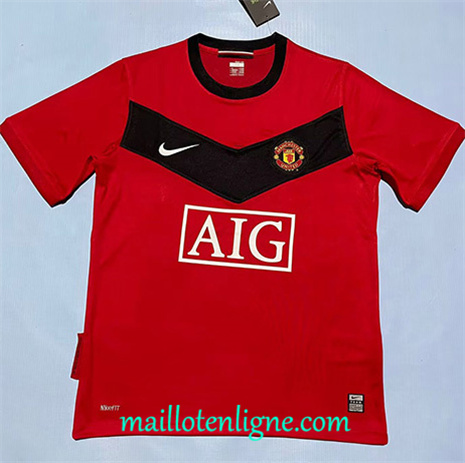 Thai Maillot Retro Manchester United Domicile 2009-10