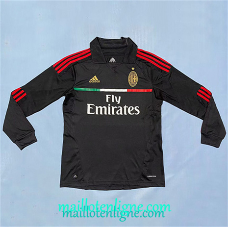 Thai Maillot Retro AC Milan Exterieur Manche Longue 2011-12