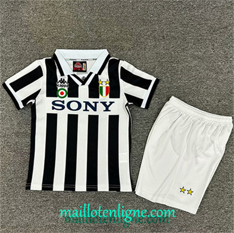Thai Maillot Retro Juventus Enfant Domicile 1995-96