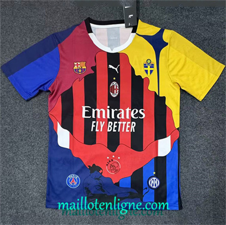 Thai Maillot Ibrahimovic commémorer edition 2025 2026