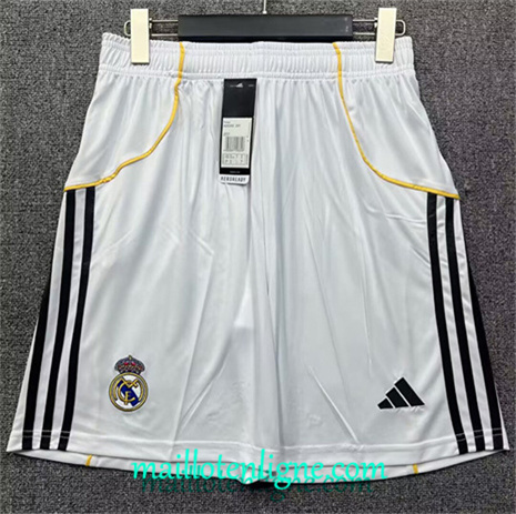 Thai Maillot Real Madrid Short Domicile 2025 2026