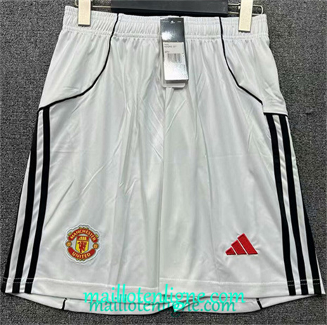 Thai Maillot Manchester United Short Domicile 2025 2026