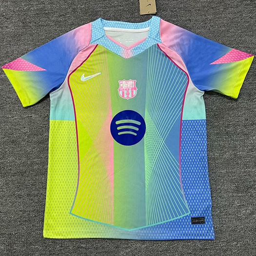 Maillot Barcelone Fluorescent Jaune 2025 2026 ligne8352