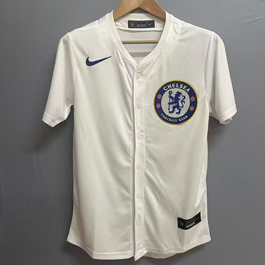 Maillot Chelsea baseball Blanc 2025 2026 ligne8689