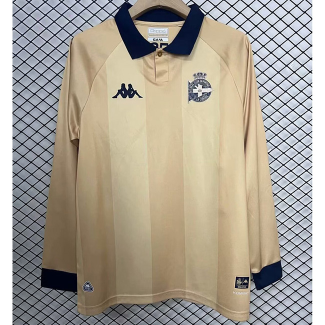 Maillot Deportivo La Coruna 25e anniversaire Manche Longue 2025 2026 ligne8382